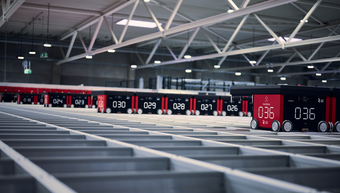 AM Logistic Solution: Autostore für Fiege