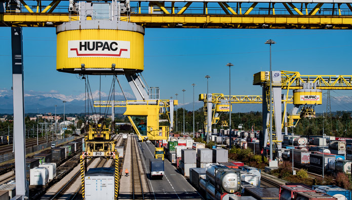 Hupac stabilisiert Kombinierten Verkehr trotz Herausforderungen