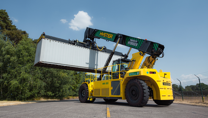 Hyster: Wasserstoff-Reachstacker für Valencia