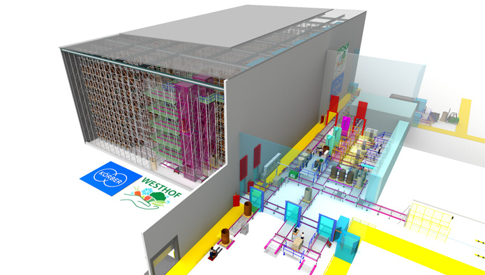 Körber: Tiefkühllager-Neubau für Bio-Frost Westhof