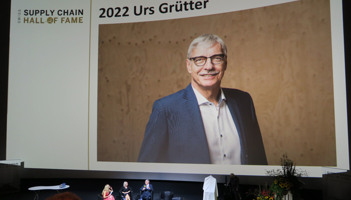 Urs Grütter in die «Supply Chain Hall of Fame» aufgenommen