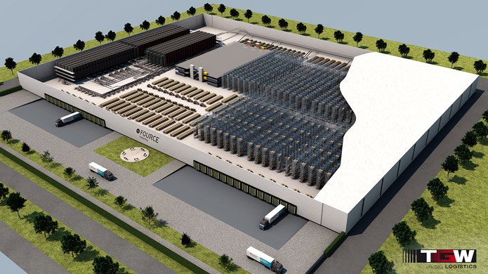 TGW realisiert Logistikzentrum für Fource