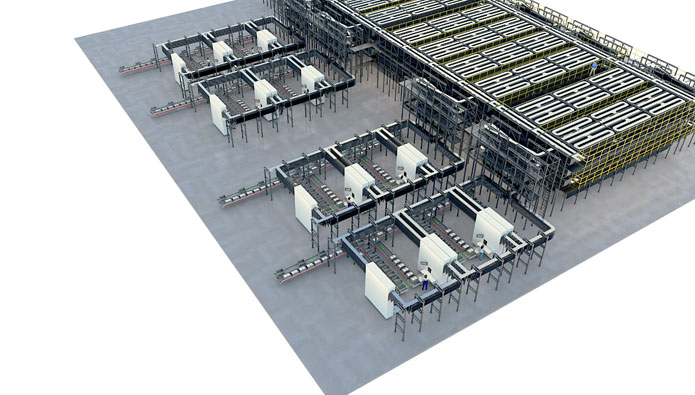 TGW stellt neuartigen Taschensorter vor