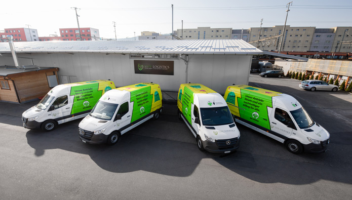 Mr. Green fährt dank Yepp Logistics elektrisch